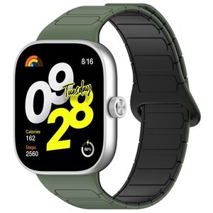 F�r Xiaomi Smart Band 9 Pro / 8 Pro Design Magnetisches Band D- Gr�n