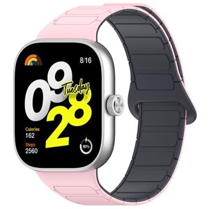 F�r Xiaomi Smart Band 9 Pro / 8 Pro Design Magnetisches Armband Rosa