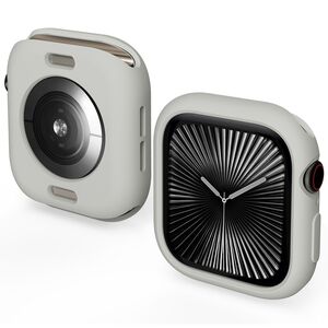 Fr Apple Watch Series 10 46mm Candy Design TPU Gehuse Hlle D- Grau