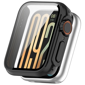 Fr Xiaomi Smart Band 9 Pro Kunststoff Watch PC Hlle + Schutz H9 Hart Glas