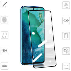 F�r Motorola Moto G75 5G 2x 3D Premium Display 0,3mm Schutz Hart Glas