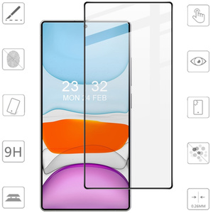 F�r Samsung Galaxy S25 Ultra 5G 1x 3D Premium 0,3mm Schutz Hart Glas