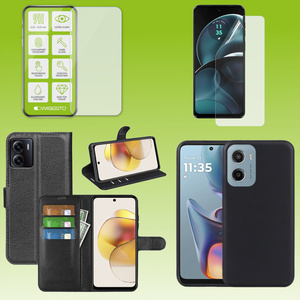 F�r Motorola Moto E15 / Moto G05 Silikon H�lle Tasche TPU H9 Hart Glas AUSWAHL