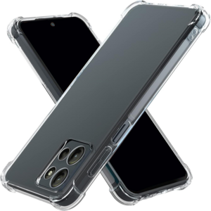 F�r Motorola Moto G15 Schock TPU Schutz Handy H�lle Case Transparent