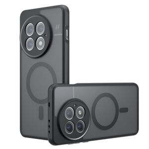 F�r OnePlus 13 Armor MagSafe TPU + PC Hybrid Schutz H�lle Case Schwarz