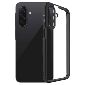 F�r Samsung Galaxy A26 5G Frosted TPU Transparent Schutz H�lle Schwarz