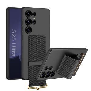 F�r Samsung Galaxy S25 Ultra GKK d�nne H�lle Armband Halter Carbon