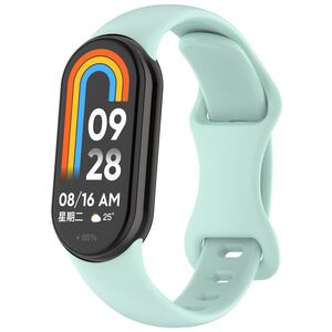 Fr Xiaomi Smart Band 10 / 9 / 9 NFC Design Silikon Armband mit Butterfly-Schnalle