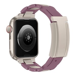Fr verschiedene Apple Watch Modelle Design Magnetschnalle Edelstahl Armband