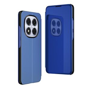 Fr Xiaomi Redmi Note 14 Pro 5G View Spiegel Wake UP Hlle Case Blau
