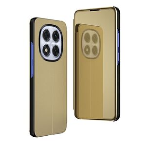 Fr Xiaomi Redmi Note 14 Pro 5G View Spiegel Wake UP Hlle Case Gold