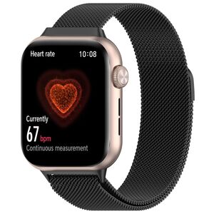 F�r Honor Watch 5 Milan Metall Stahl Mesh Ersatz Armband mit Magnetverschluss