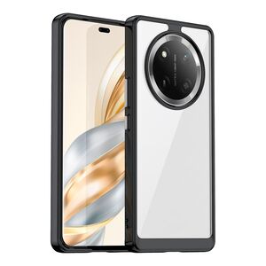 Fr Honor Magic 7 Lite Colorful Series TPU Acryl Hybrid Hlle Schwarz