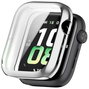 Fr Honor Watch 5 Electroplated Full Cover TPU Schutz Hlle Silber