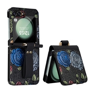 F�r Samsung Galaxy Z Flip7 FE / Flip6 5G H�lle Handschl. + Schutz Glas