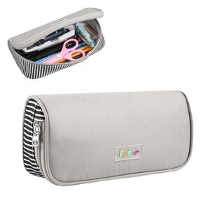 FunAdd Federm�ppchen Stift Etui - Kosmetik- & Aufbewahrungstasche Grau