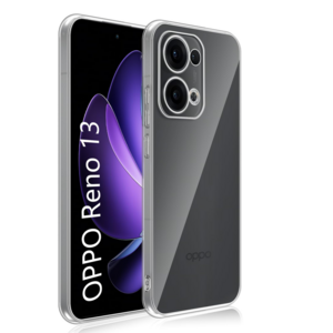 F�r Oppo Reno 13 5G Silikon TPU Schutz Handy H�lle Cover Transparent