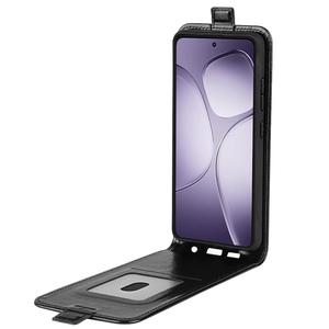 F�r Xiaomi 14T Pro Vertikale Flip Handy Schutz H�lle Tasche Schwarz