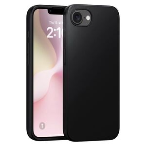 F�r Apple iPhone 16e Silikon TPU Schutz H�lle Cover Flexibel Schwarz