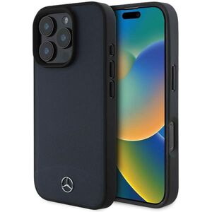 Mercedes Apple iPhone 16 Pro Max Textured And Plain Leather MagSafe