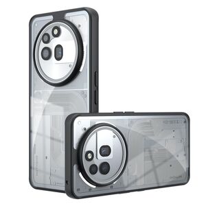 F�r Nothing Phone 3a Pro Armor Design TPU PC Schutz H�lle Transparent