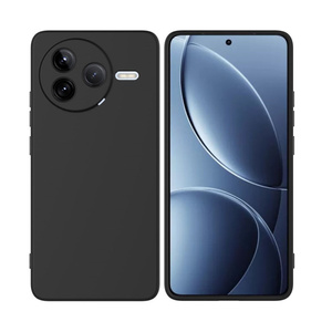 Fr Xiaomi Poco F7 Pro Silikon TPU Schutz Hlle Cover Flexibel Schwarz