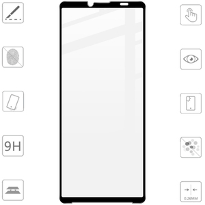 F�r Sony Xperia 1 VII 2x 3D Premium 0,3 mm Display H9 Schutz Hart Glas