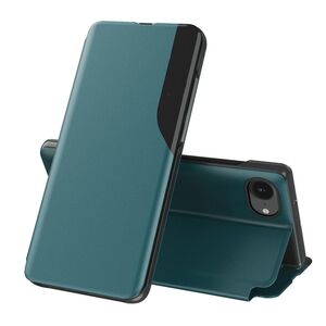 f�r Apple iPhone 17e / 16e Magnetische Flip H�lle Window View Gr�n