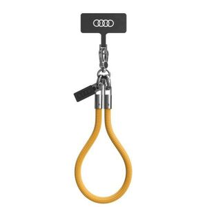 Audi Universal Handy Umhngeband Schlaufe Nylon-Band 28cm 8mm Gelb