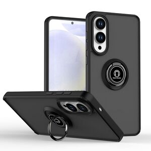 F�r Samsung Galaxy S25 Edge 5G Shadow Design TPU Schutz H�lle Schwarz