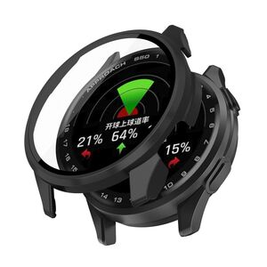 Fr Garmin Approach S50 Kunststoff Watch Schutz Hlle + Tempered 9H Hart Glas
