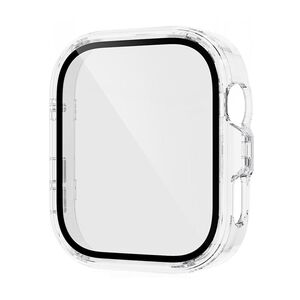 F�r Huawei Watch Fit 4 Pro Kunststoff H�lle + 9H Hart Glas Transparent