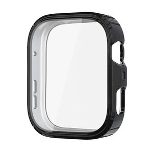 F�r Huawei Watch Fit 4 Pro Electroplated Full Cover TPU H�lle Schwarz