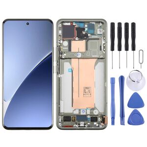 Fr Xiaomi 15 Pro AMOLED LCD Display mit Rahmen Reparatur Ersatzteil Grn