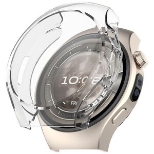 F�r Huawei Watch 5 46mm Electroplated Full Cover TPU H�lle Transparent
