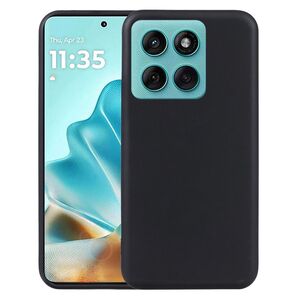 Fr Motorola Edge 60 Fusion Silikon TPU Schutz Hlle Flexibel Schwarz