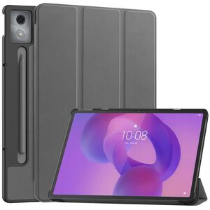 Fr Lenovo Idea Tab Pro 3folt Wake UP Smart Cover Tasche Hlle Grau