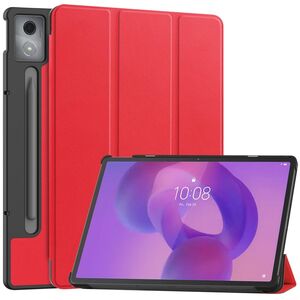 F�r Lenovo Idea Tab Pro 3folt Wake UP Smart Cover Tasche H�lle Rot