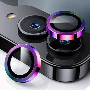 F�r Samsung Galaxy Z Flip7 5G Aluminium Ring + 9H Hart Glas Bunt