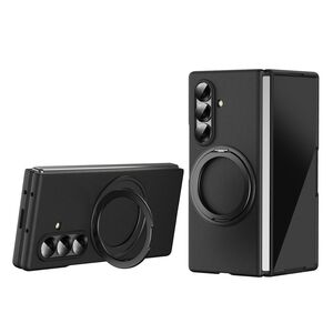 F�r Samsung Galaxy Z Fold7 5G Thunderbolt 360 Grad Ring H�lle Schwarz