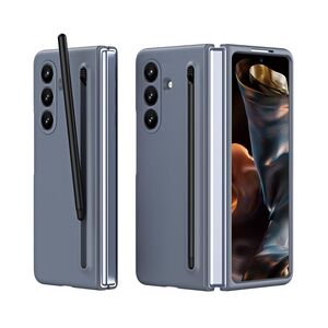F�r Samsung Galaxy Z Fold7 5G Skinfeel H�lle Stifthalterung Dunkelgrau