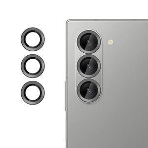 F�r Samsung Galaxy Z Fold7 5G Kamera 9H Hart Glas Schutz Ring Schwarz