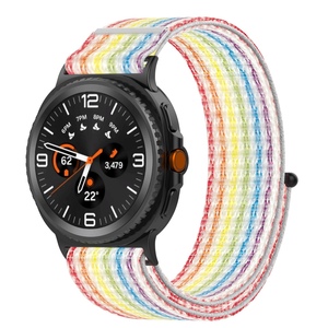 F�r Samsung Galaxy Watch 8 / 8 Classic / Ultra 2 Nylon Arm Band Bunt