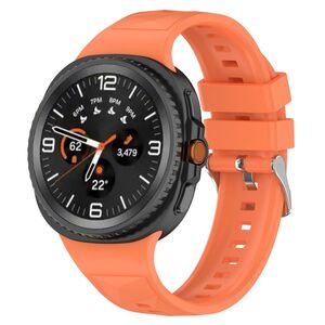 Fr Samsung Galaxy Watch 8 / 8 Classic / Ultra 2 Silikon Band Orange