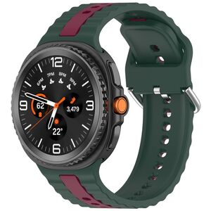 F�r Samsung Galaxy Watch 8 / 8 Two Color Silikon Smart Watch Armband