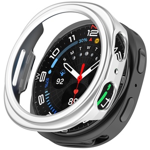 Bumper Kunststoff halbseitig f�r Samsung Galaxy Watch 9 8 40mm Silber