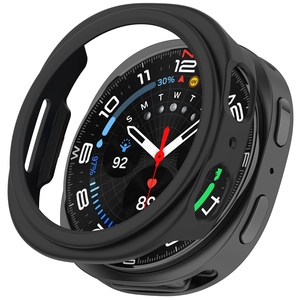 Bumper Kunststoff halbseitig f�r Samsung Galaxy Watch 9 8 44mm Schwarz
