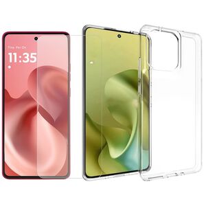 F�r Motorola Moto G86 5G Schutz Cover H�lle Tasche TPU Hart Glas Folie AUSWAHL