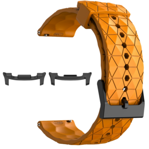 Fr Samsung Galaxy Watch 8 / 8 Classic / Ultra 2 Silikon Band Orange