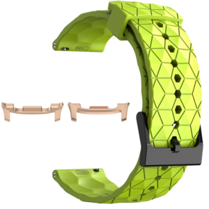 F�r Samsung Galaxy Watch 8 / 8 Classic / Ultra 2 Silikon Band H- Gr�n